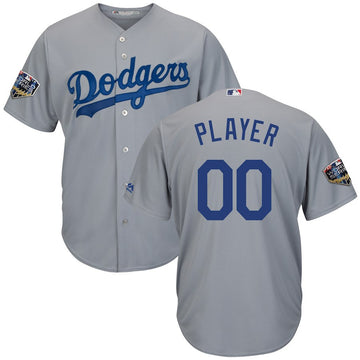 Los Angeles Dodgers gray jersey