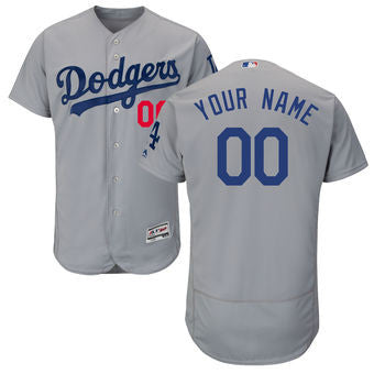 Los Angeles Dodgers grey jersey