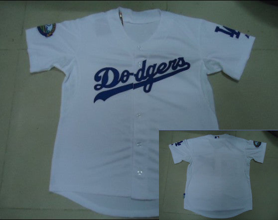 Los Angeles Dodgers white jersey