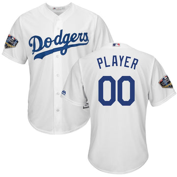 Los Angeles Dodgers white jersey