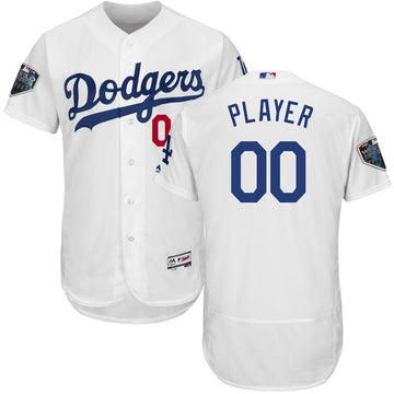 Los Angeles Dodgers white jersey