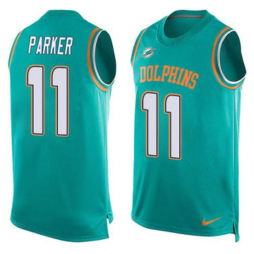 DeVante Parker Miami Dolphins aqua Limited jersey