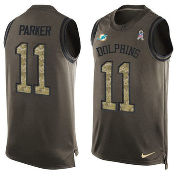 DeVante Parker Miami Dolphins green Salute To Service jersey