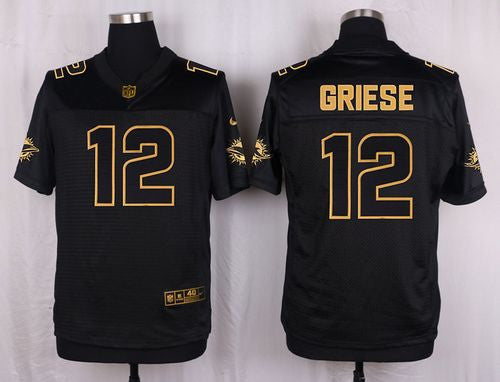 Bob Griese Miami Dolphins black Pro Line jersey