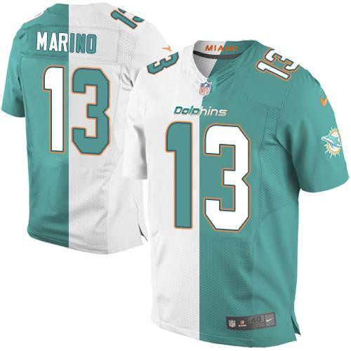 Dan Marino Miami Dolphins aqua Elite jersey