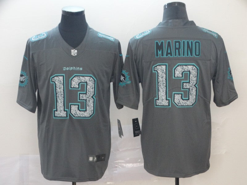 Dan Marino Miami Dolphins gray Vapor jersey