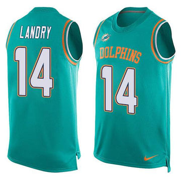 Jarvis Landry Miami Dolphins aqua Limited jersey