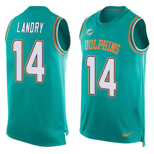 Jarvis Landry Miami Dolphins aqua Limited jersey