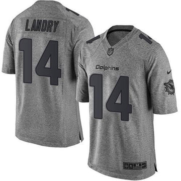 Jarvis Landry Miami Dolphins gray Limited jersey