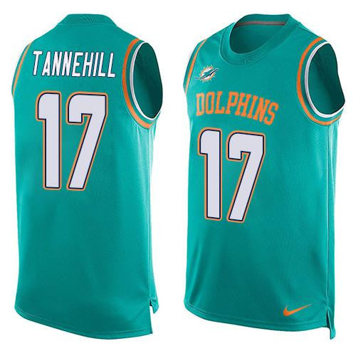 Ryan Tannehill Miami Dolphins aqua Limited jersey