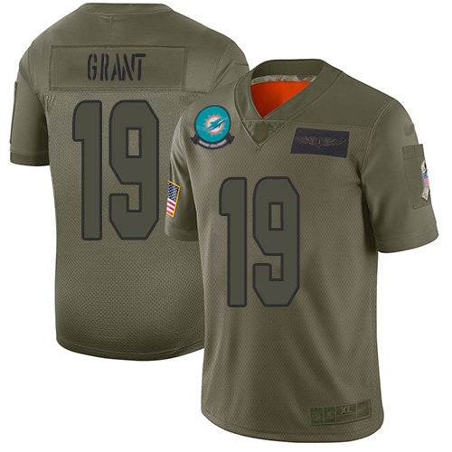 Jakeem Grant Miami Dolphins camo Salute To Service jersey