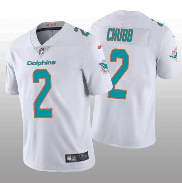 Bradley Chubb Miami Dolphins white Vapor jersey