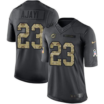 Jay Ajayi Miami Dolphins black Salute To Service jersey