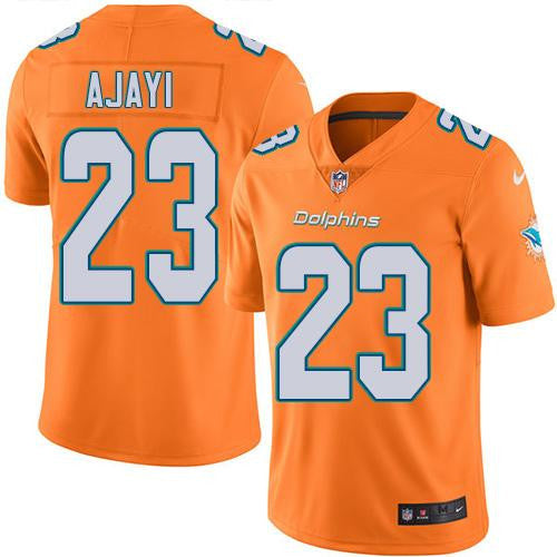 Jay Ajayi Miami Dolphins orange Limited jersey