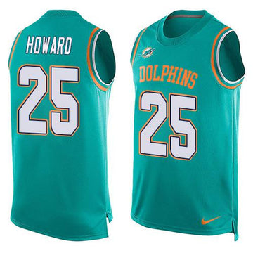 Xavien Howard Miami Dolphins aqua Limited jersey