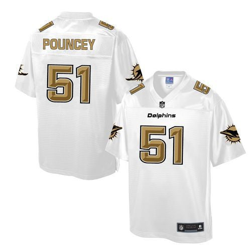 Mike Pouncey Miami Dolphins white Pro Line jersey