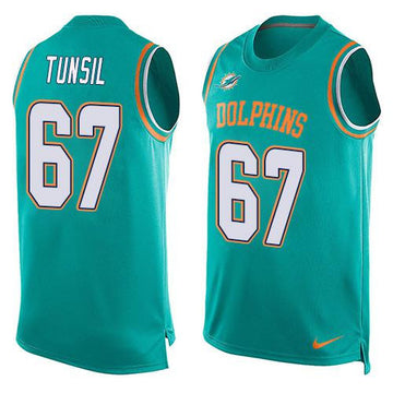 Laremy Tunsil Miami Dolphins aqua Limited jersey