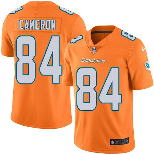Jordan Cameron Miami Dolphins orange Limited jersey