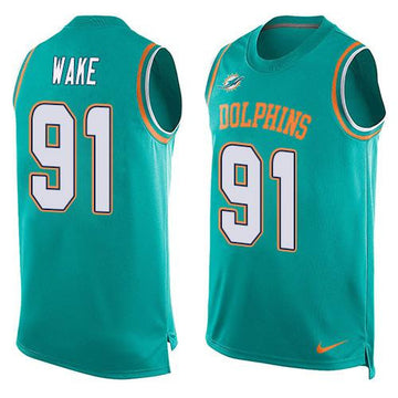 Cameron Wake Miami Dolphins aqua Limited jersey