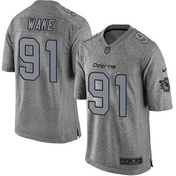 Cameron Wake Miami Dolphins gray Limited jersey