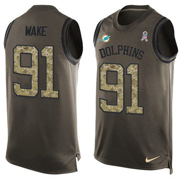Cameron Wake Miami Dolphins green Salute To Service jersey