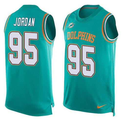 Dion Jordan Miami Dolphins aqua Limited jersey