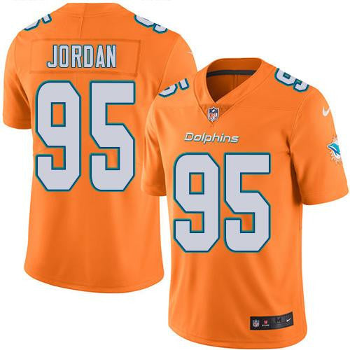 Dion Jordan Miami Dolphins orange Limited jersey