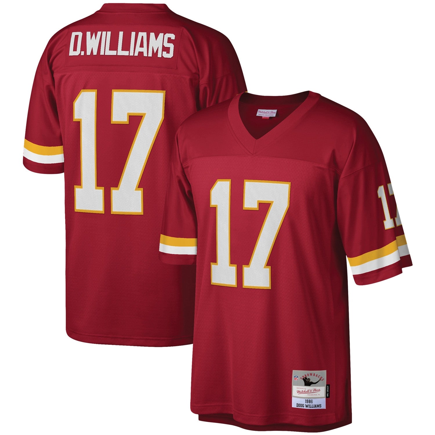 Doug Williams Washington Washington Commanders burgundy jersey