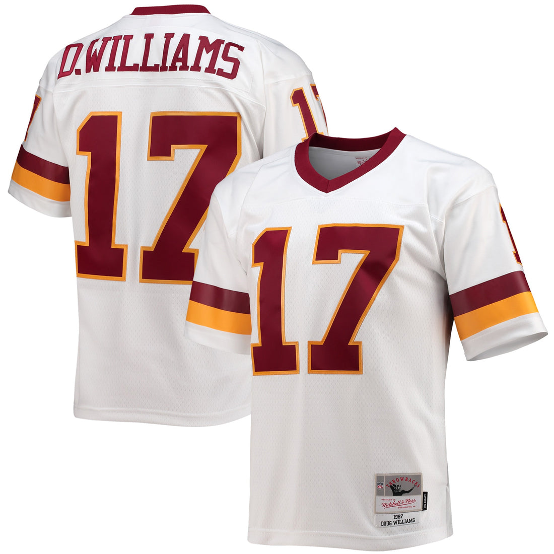 Doug Williams Washington Washington Commanders white jersey
