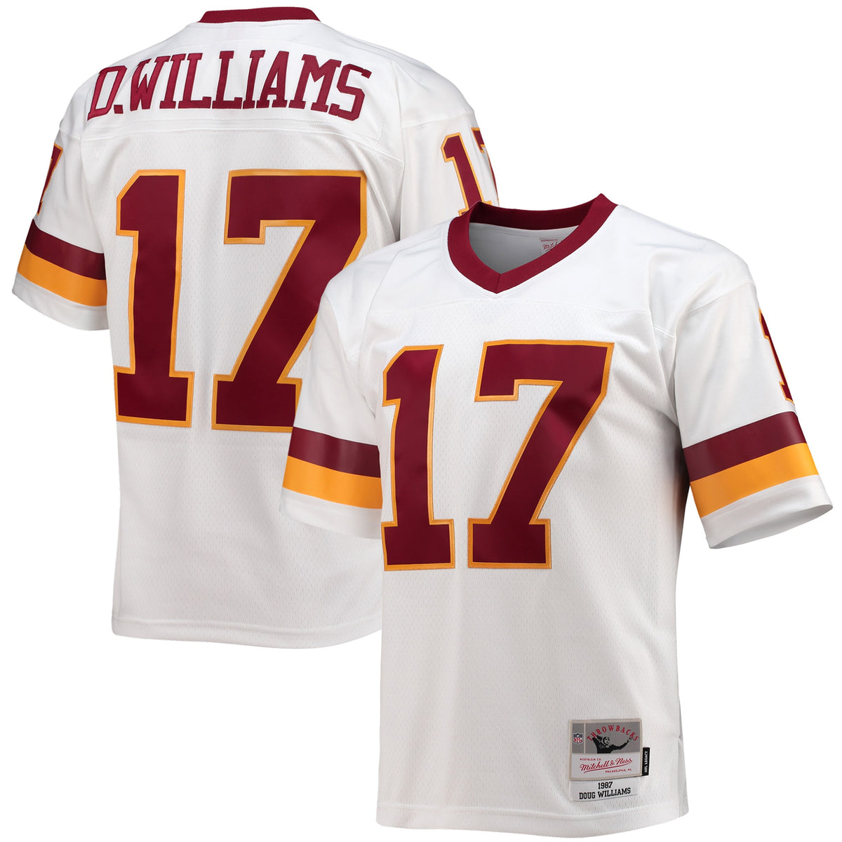 Doug Williams Washington Washington Commanders white jersey
