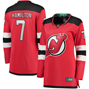 Dougie Hamilton New New Jersey Devils red jersey