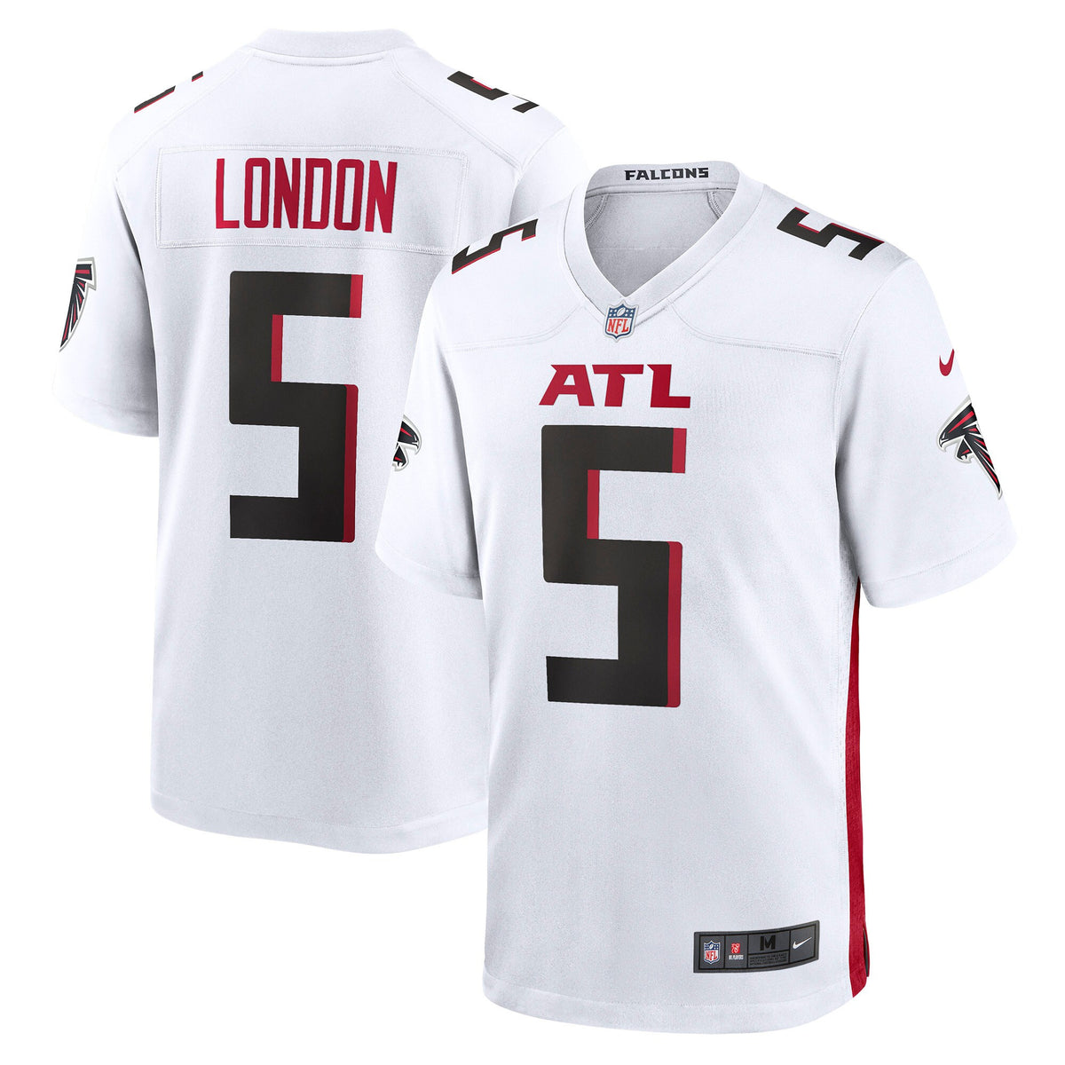 Drake London Atlanta Falcons white Game jersey