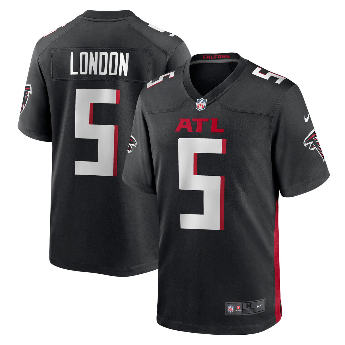 Drake London Atlanta Falcons black jersey