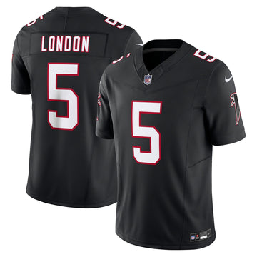 Drake London Atlanta Falcons black Vapor jersey