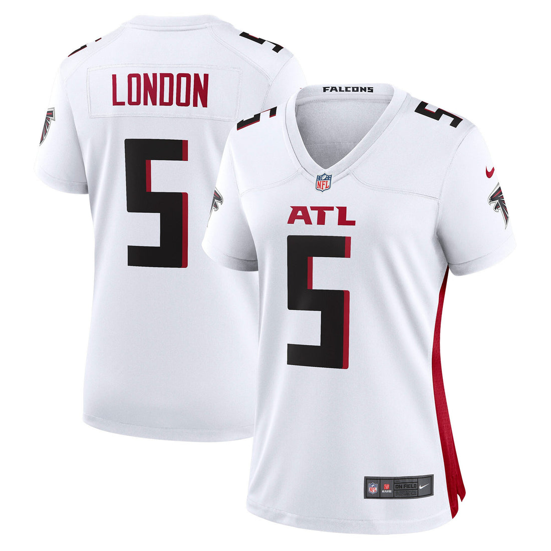 Drake London Atlanta Falcons white Game jersey