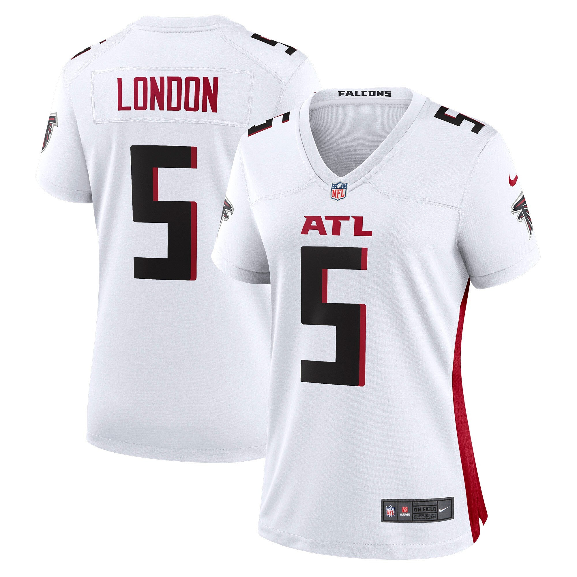 Drake London Atlanta Falcons white Game jersey