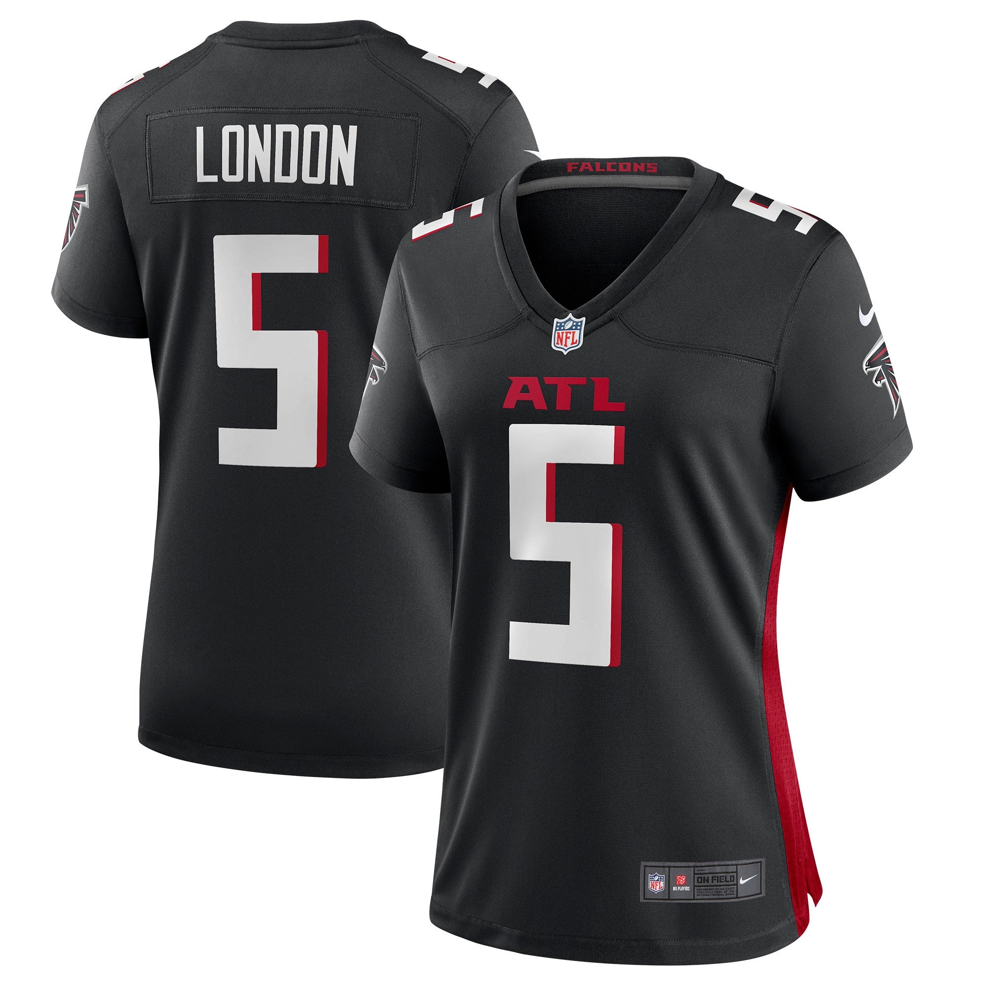 Drake London Atlanta Falcons black jersey