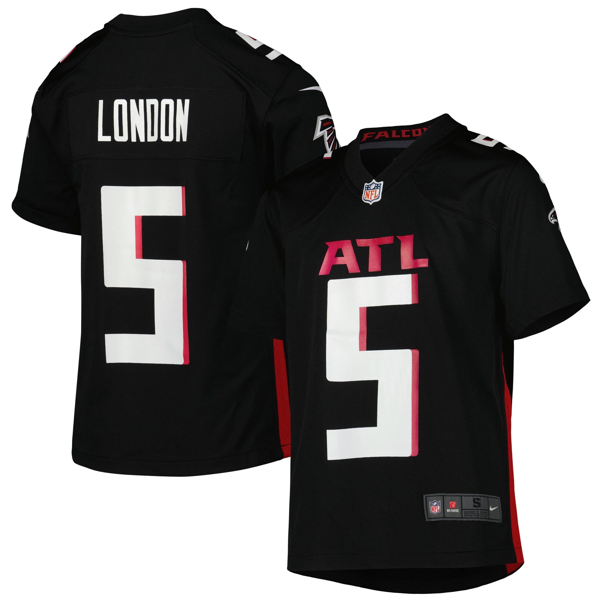 Drake London Atlanta Falcons black jersey