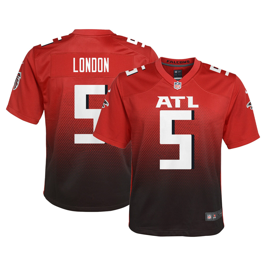 Drake London Atlanta Falcons red jersey