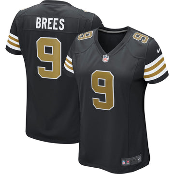Drew Brees New Orleans Saints black Alternate jersey