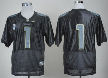 Fan Oregon Ducks black jersey