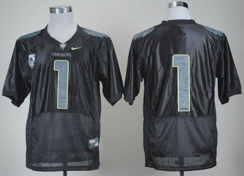 Fan Oregon Ducks black jersey