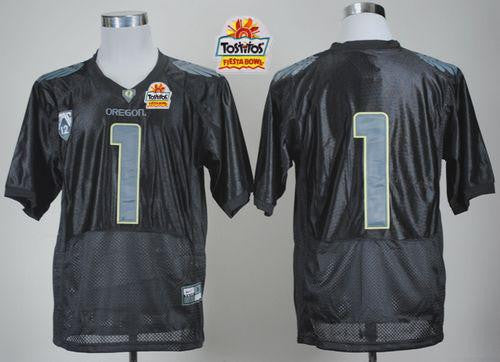 Fan Oregon Ducks black jersey