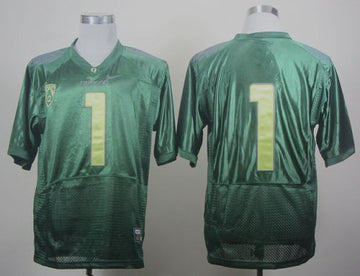 Fan Oregon Ducks green jersey