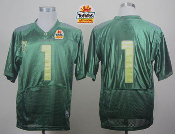 Fan Oregon Ducks green jersey