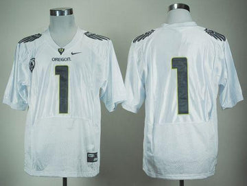 Fan Oregon Ducks white jersey