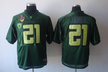 LaMichael James Oregon Ducks green jersey