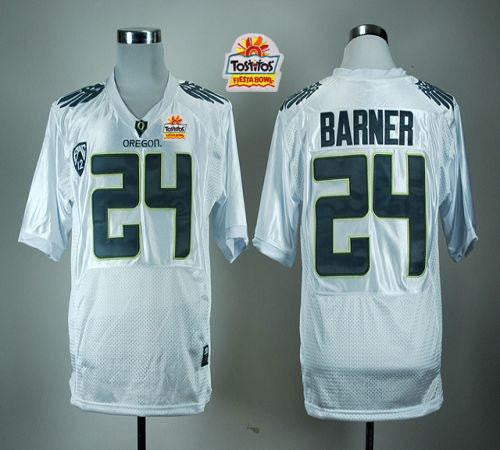 Kenjon Barner Oregon Ducks white jersey