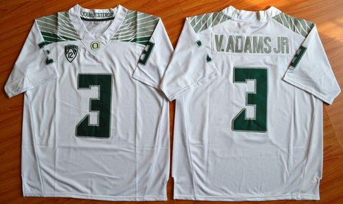 Vernon Adams Jr Oregon Ducks olive jersey