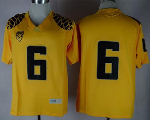Charles Nelson Oregon Ducks yellow Limited jersey
